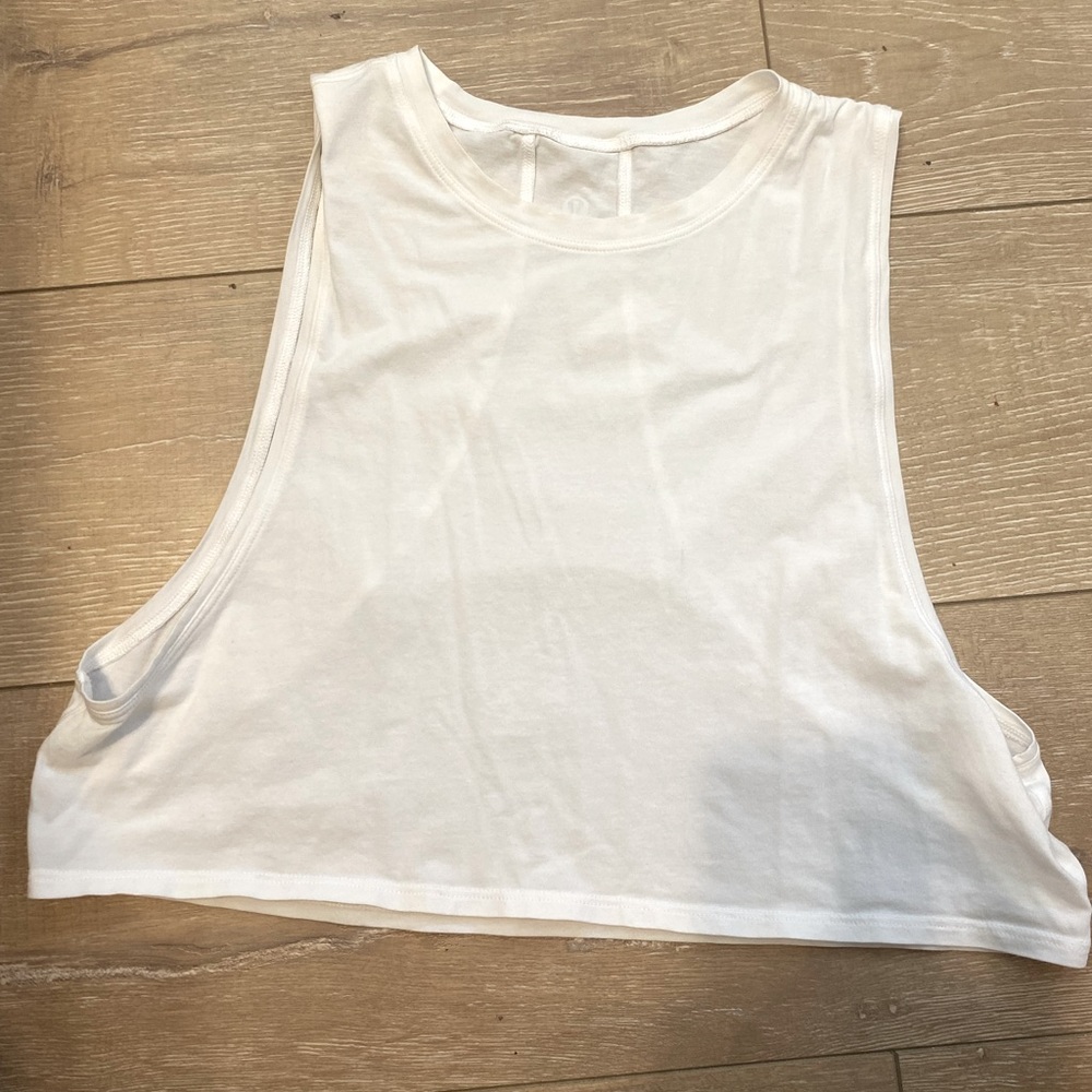Lululemon Womens All Yours Crop Tank Top
